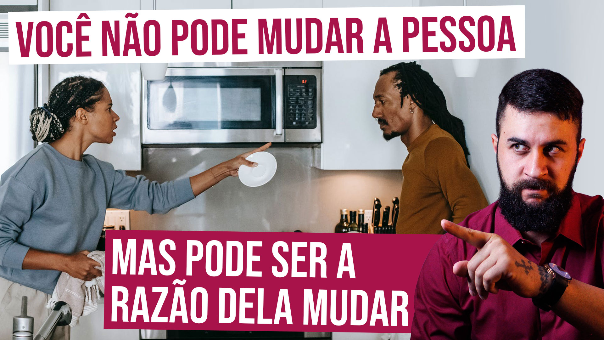 Você não consegue mudar os outros