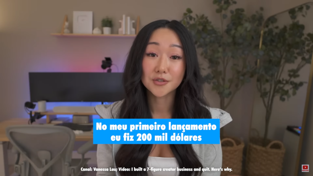 Youtuber faturou 200 mil dólares