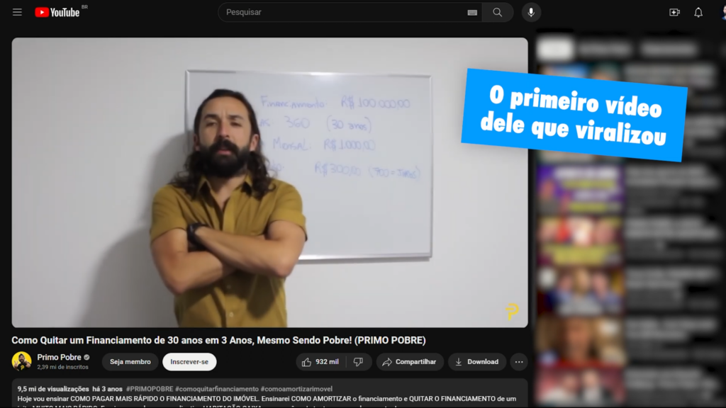 Primeiro vídeo que viralizou no youtube