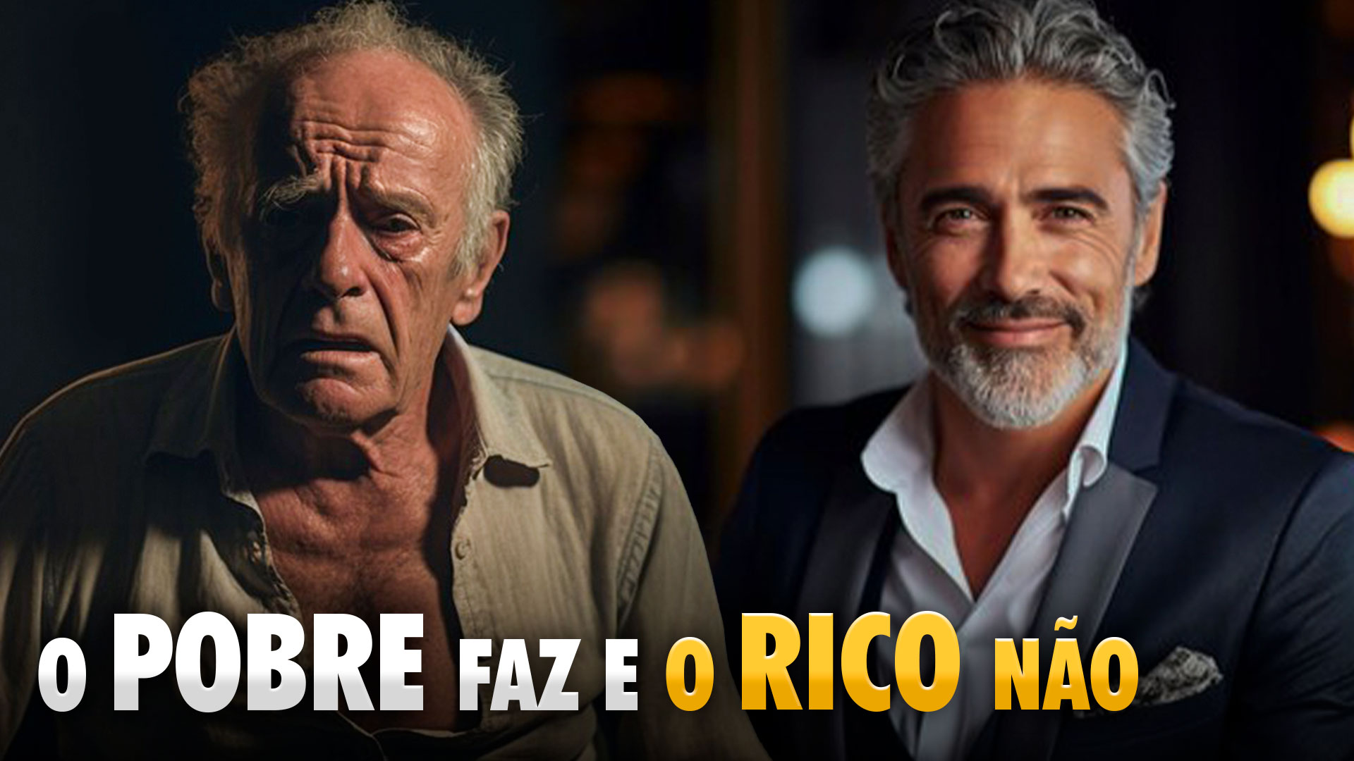 coisas que pobres fazem que ricos não fazem