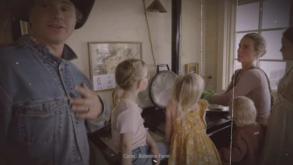 Família Neeleman na Ballerina Farm
