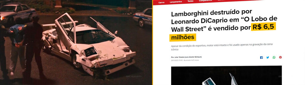 Lamborghini do filme O Lobo de Wall Street