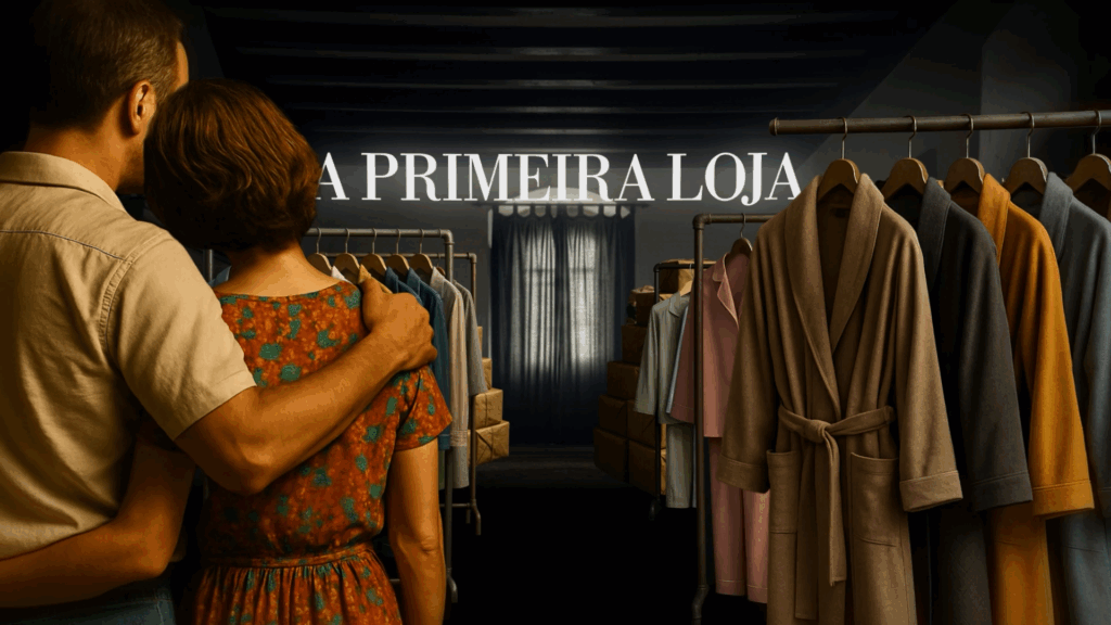 A primeira loja de Amâncio Ortega