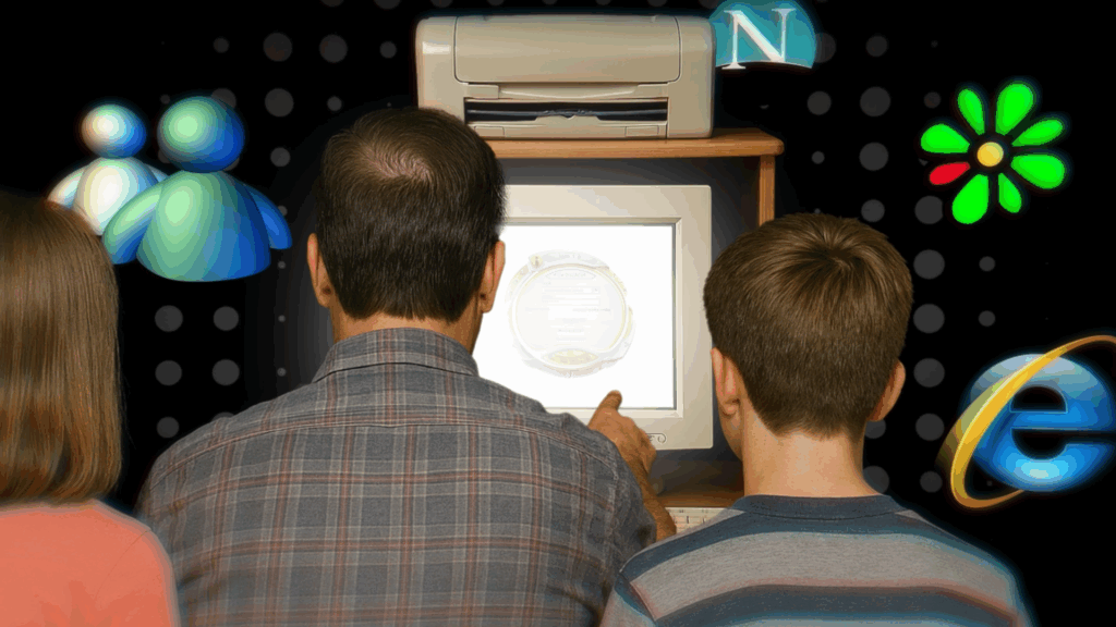 A internet dos anos 90