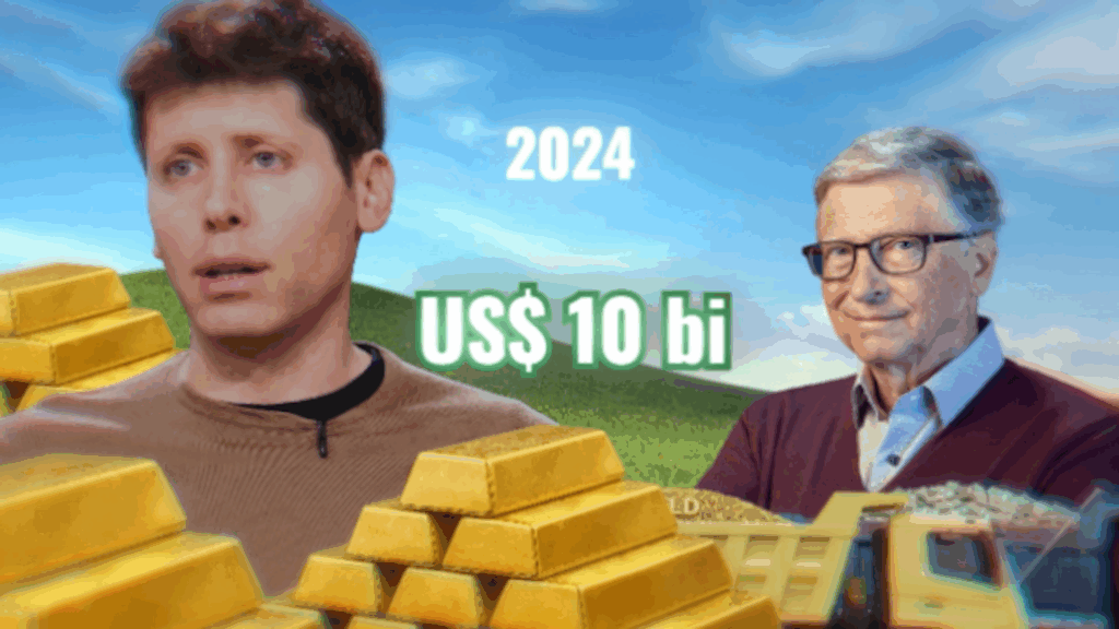 Microsoft investe bilhões na OpenAI