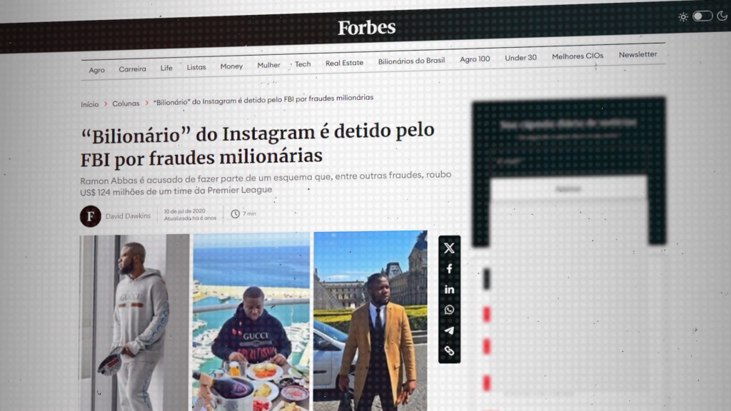 Bilionário do Instagram é detido pelo FBI por fraude