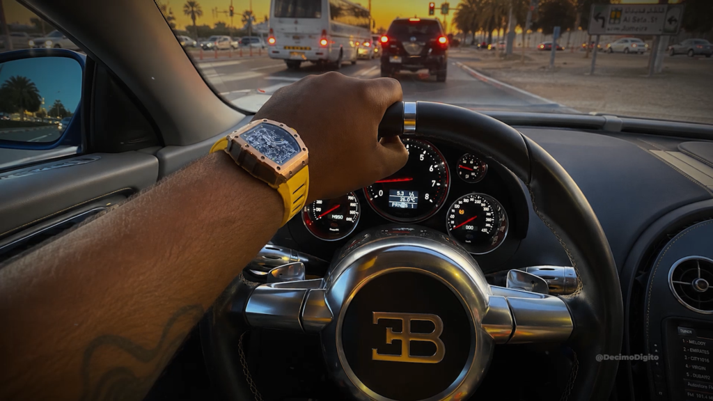 Relógio Richard Mille de Hushpuppi