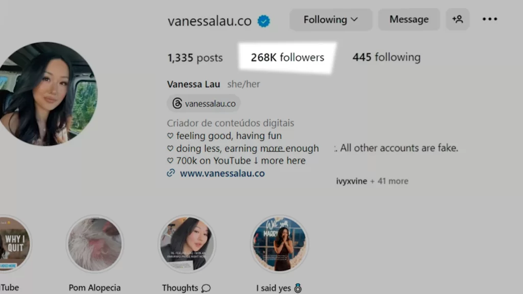 Vanessa Lau - Instagram
