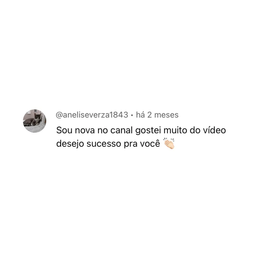 Comentários no canal do Youtube (10)