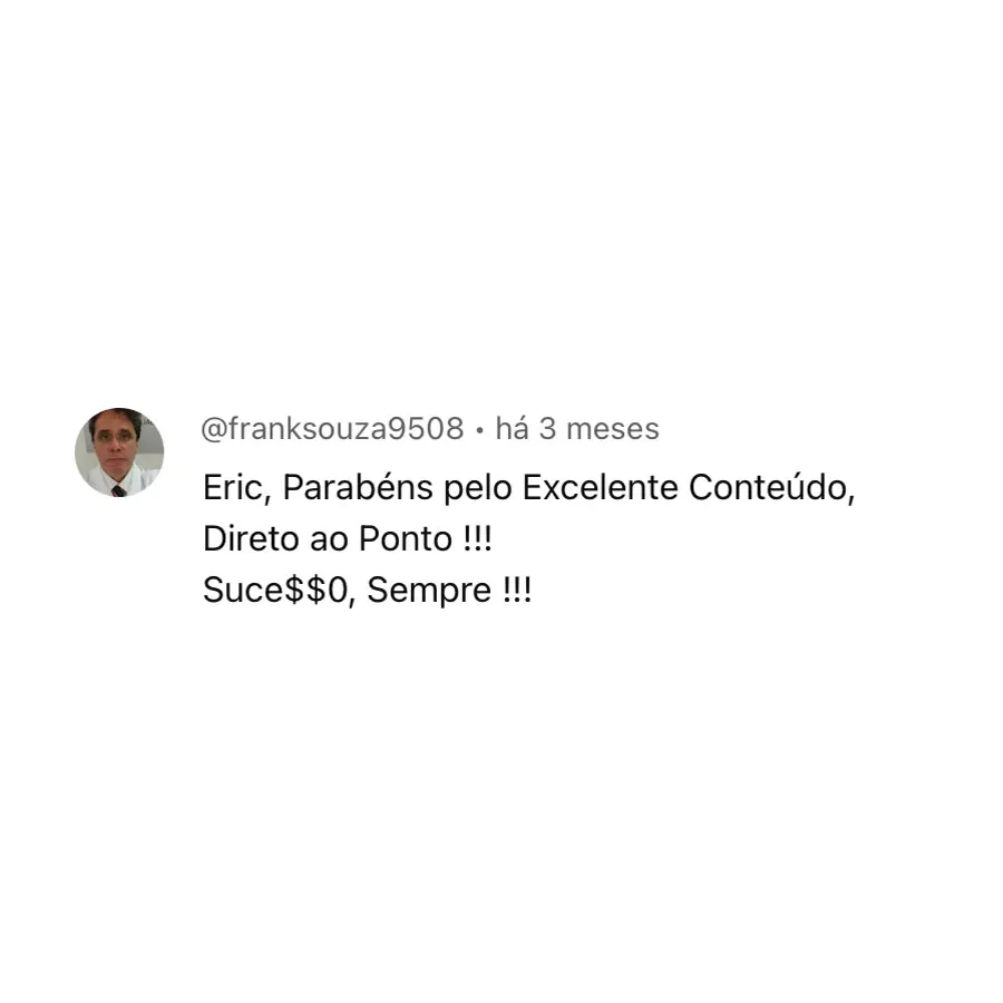 Comentários no canal do Youtube (14)