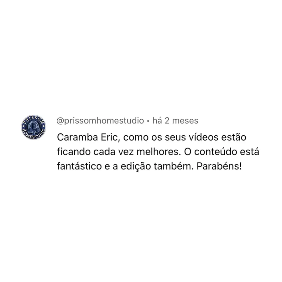 Melhores comentários no canal do Youtube (1)