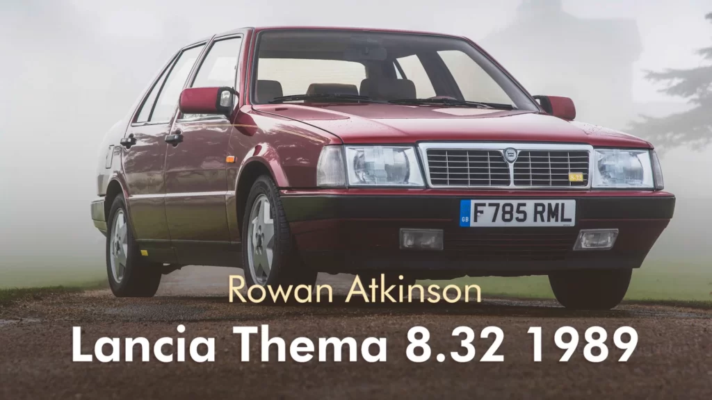 Rowan Atkinson - Carro Lancia Thema 8.32 1989