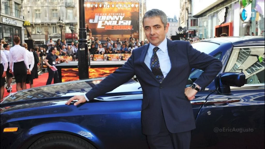 Rowan Atkinson carro de luxo