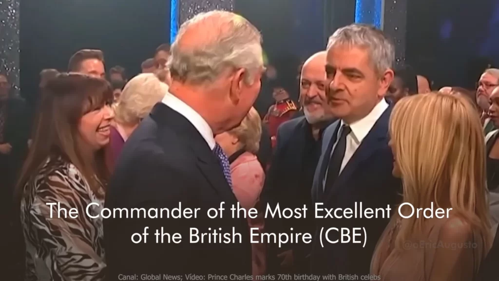 Rowan Atkinson e principe Charles