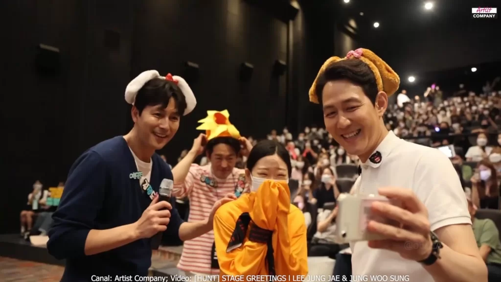 Lee Jung-jae e melhor amigo Jung Woo-sung